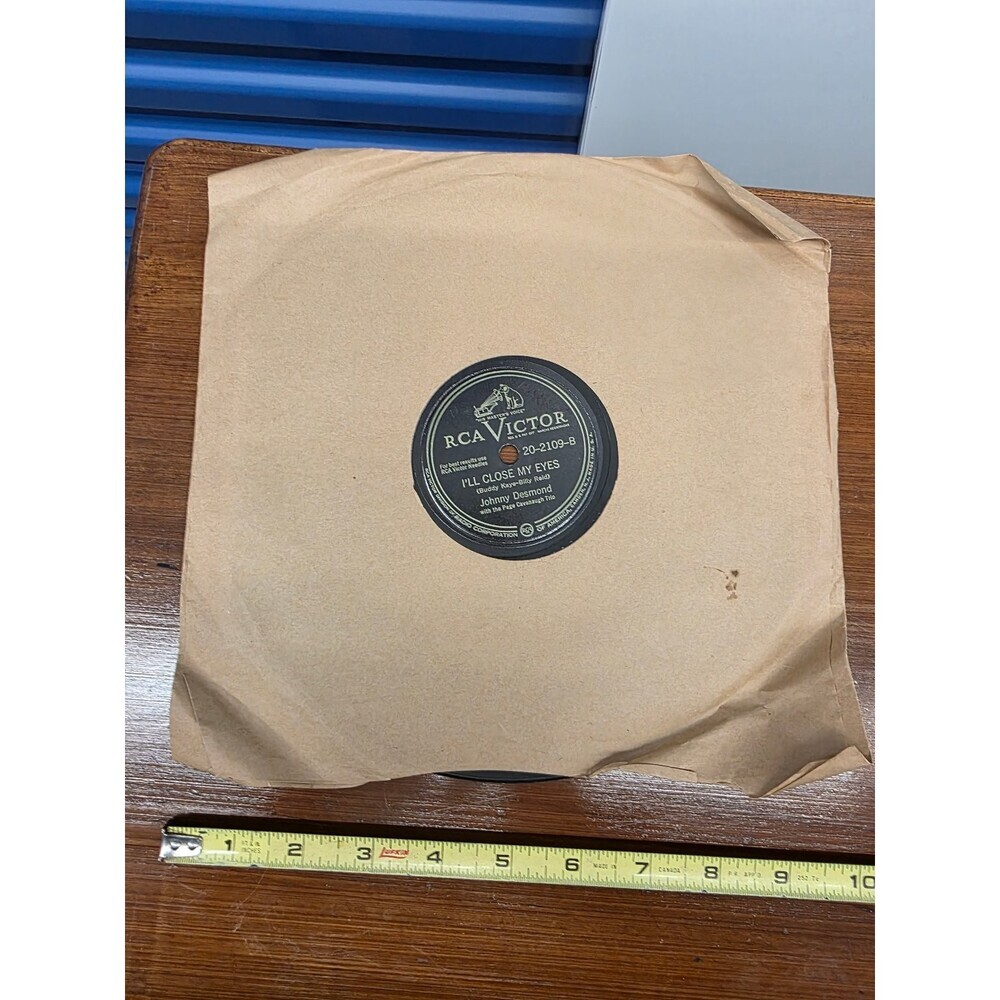 Johnny Desmond – Guilty 78 RPM Single 1947 RCA Victor Pop Vocal 78 RPM